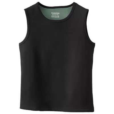 冬季加厚加绒保暖背心男士款德绒