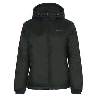 ROCK CLOUD户外羊毛棉服100%羊毛填充连帽保暖棉衣女休闲御寒棉服