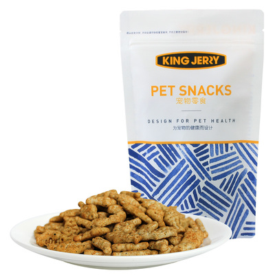 kingjerry金吉瑞鱼形猫饼干