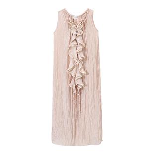 ASSIGNMENTS  春夏新款花边流苏波嬉风长款连衣裙女