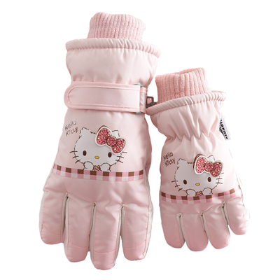 亲子款3-18岁及女士冬天滑雪手套