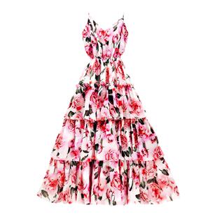 猫布超好看少女连衣裙气质名媛高端女神范高级感白色长裙仙气飘飘