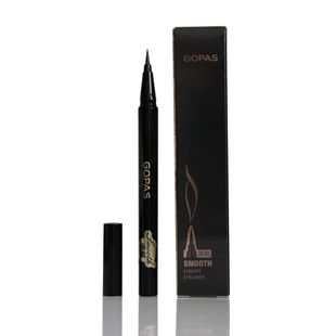 GOPAS高柏诗奢华经典防水眼线液笔软毛刷头速干防晕染防汗正品