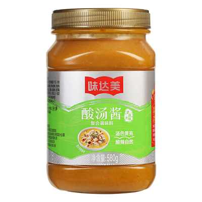 味达美酸汤酱酸汤肥牛餐饮调味酱
