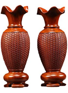 花梨木家居饰品花瓶系列摆件