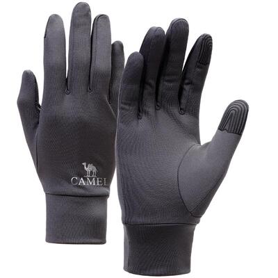 骆驼手套薄绒保暖男女款冬季骑行