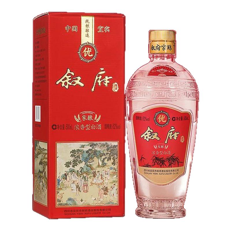 宜宾叙府家酿酒52度浓香型纯粮优级白酒送礼自饮佳品500ml宴请品