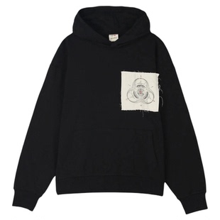 阿伦777 Clot x Fragment x Innersect三方联名套头卫衣帽衫男女