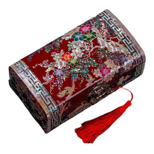 螺钿漆器首饰盒贝壳非遗平遥漆器收纳盒新婚结婚礼物订婚送礼生日