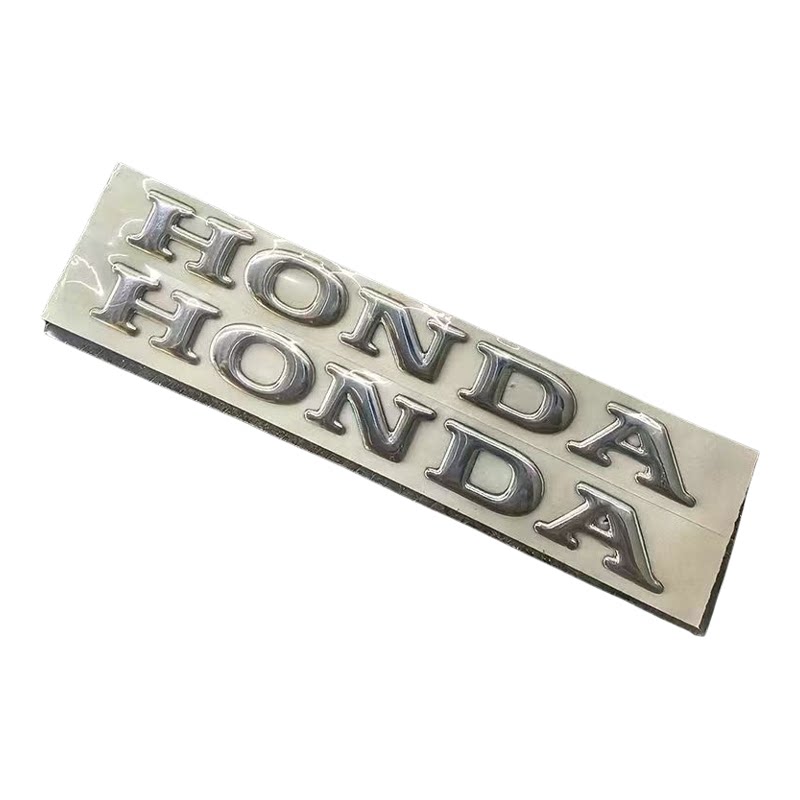 适用于本田摩托车HONDA立体软胶贴3D字母车贴油箱侧板装饰贴防水