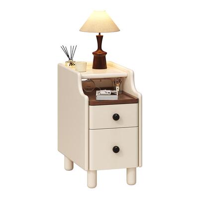 小户型救星！纯实木中古风床头柜