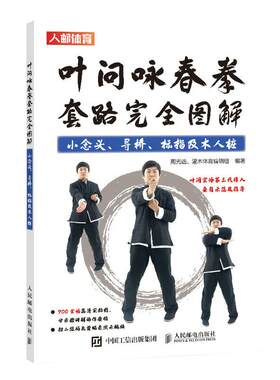 叶问咏春拳套路完全图解 小念头 寻桥 标指及木人桩 咏春拳书籍