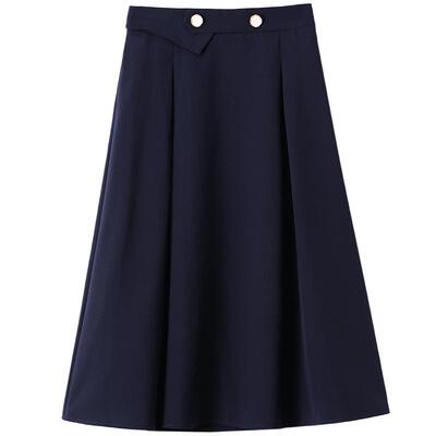 OSA高腰小个子a字半身女