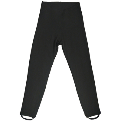 蚕丝薄款针织高腰弹力保暖裤