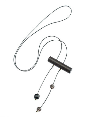 高级感黑檀木百搭简约复古长款