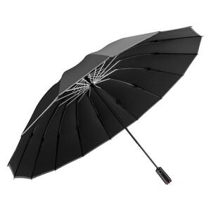 慕妮薇双层全自动雨伞加大加厚加固男士高档暴雨专用折叠学生