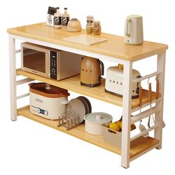 厨房置物架落地多层可移动储物柜