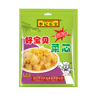 李记乐宝80g*8袋开味菜芯小包装