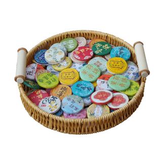 新茶36种茶叶组合罐装小饼茶普洱熟茶生茶滇红茶福鼎白茶礼盒茶叶