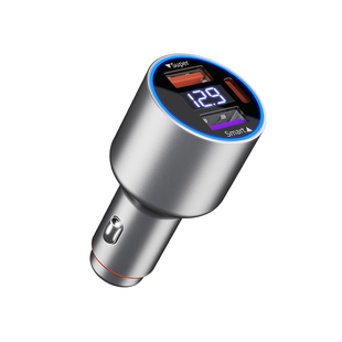 LDZM新款三代120W全兼容车载充电器多口适用华为一加iqoo小米苹果