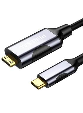 typec转minihdmi线便携屏连接线