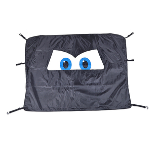 汽车前挡风玻璃罩遮阳罩帆布遮雪挡防霜防冻适用于道奇挑战者改装