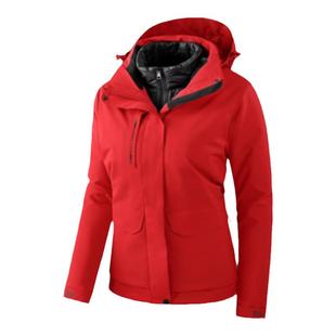 户外冲锋衣羽绒服男女情侣秋冬季三合一可脱卸外套防风滑雪登山服