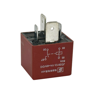 爱玛电动车专用继电器80A电源控制汽车JD2912-1H12V48v带插座常开