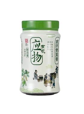 应物有机黄豆酱东北大豆黄豆酱豆瓣酱家用拌面酱拌饭酱358g不添加