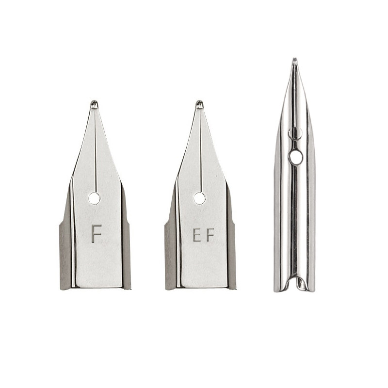 小学生钢笔通用替换笔尖得力晨光点石专用钢笔尖可擦钢笔替换头