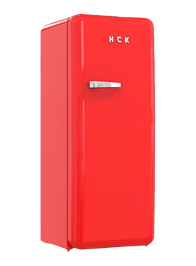 hck哈士奇复古冰箱冷藏家用