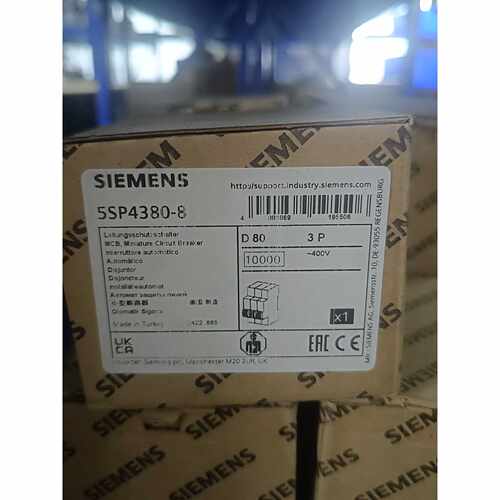 【议价-可维修】 断路器 5SP4380-8 D80/二手均有货