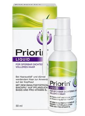 【官方旗舰店】Priorin拜耳生发精华固发液滋养护理营养增发喷雾