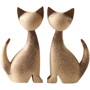 DIY绘画涂鸦上色动物毛坯白胚桌面摆件手工制作材料创意木马摆件