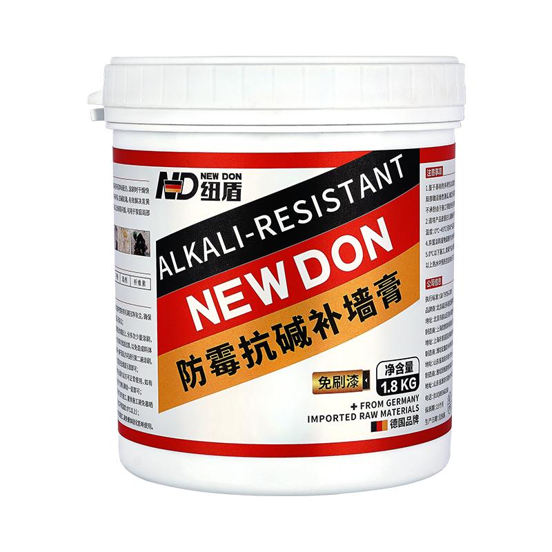 纽盾高效抗碱补墙膏耐水腻子粉