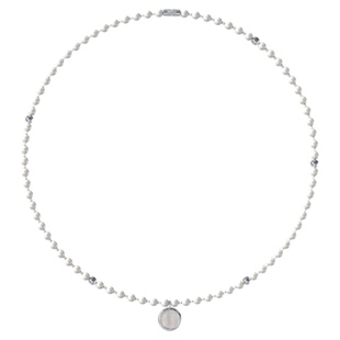 KVKCLOUD 云系列 原创锁骨链设计高级感珍珠吊坠女士小众项链