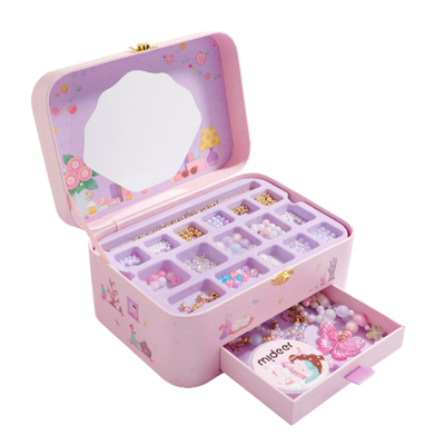 弥鹿女孩串珠首饰礼盒儿童玩具