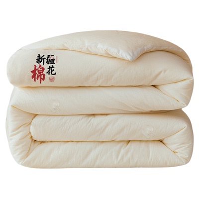 无印良品新疆棉花被子冬被棉被芯