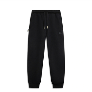 李宁男子束脚卫裤日进斗金系列2026春季新品收口运动裤AKLW067