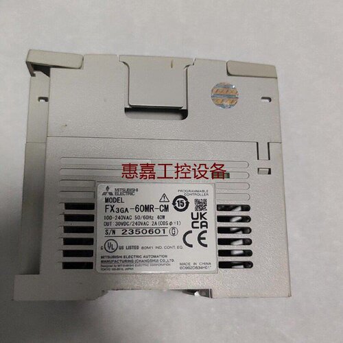 三菱PLCFX3GA60MRCM100240VAC