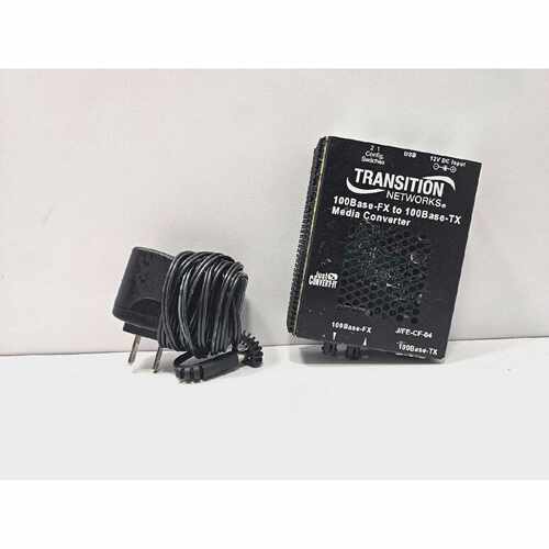 TRANSITION NETWORKS JFECF04 MEDIA CONVERTER