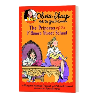 英文原版 The Princess of the Fillmore Street School 菲尔莫尔街学校的公主 大侦探内特同作者儿童侦探小说 Olivia Sharp英文版