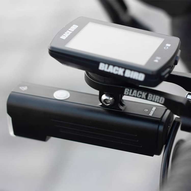 黑鸟L3自行车前灯1200流明高亮度强光夜骑灯山地车公路车下挂手电