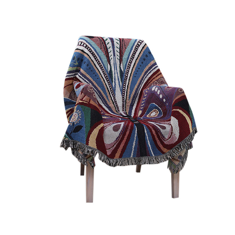 外贸原单沙发毯沙发巾多功能盖毯防尘保护罩挂毯壁毯沙发垫包邮