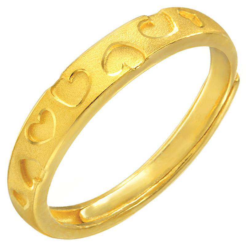 周生生足金amore戒指计价