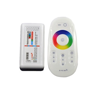 包邮LED灯带RGB/RGBW控制器七彩变色12V灯具RF无线触摸遥控调光器