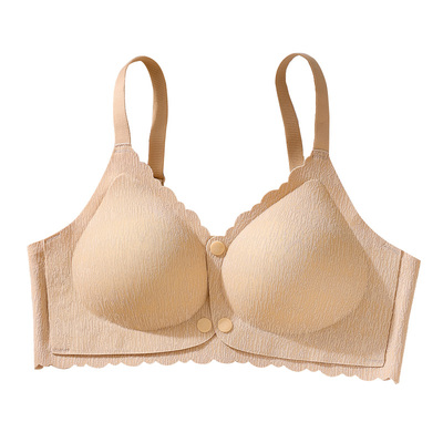 孕产期小胸聚拢前开扣哺乳文胸