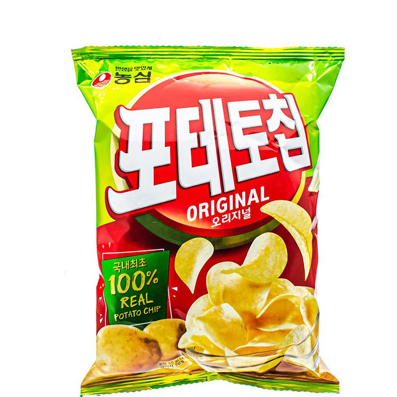 农心薯片韩国休闲零食