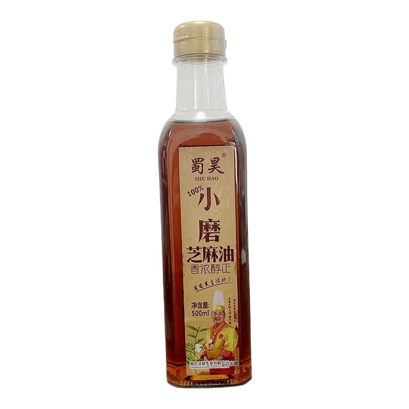 蜀昊小磨纯芝麻油大瓶特惠装
