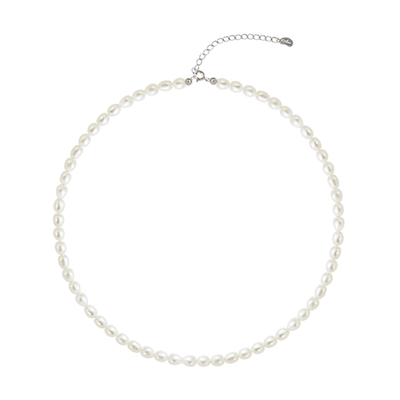 AMO天然米粒珍珠项链赵露思同款